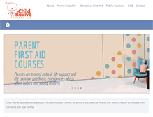 Tablet Screenshot of childrevive.com.au